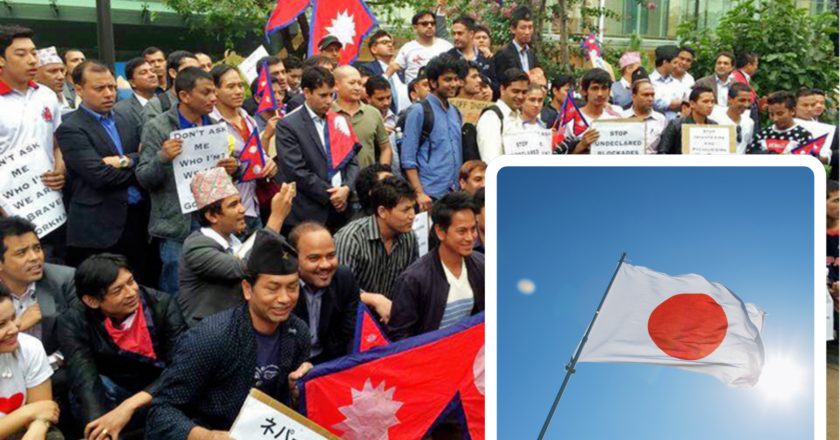 नेपालको जनसंख्या वृद्धि जापानमा बिदेशी नागरिकहरूको शीर्ष ५ सूचीमा