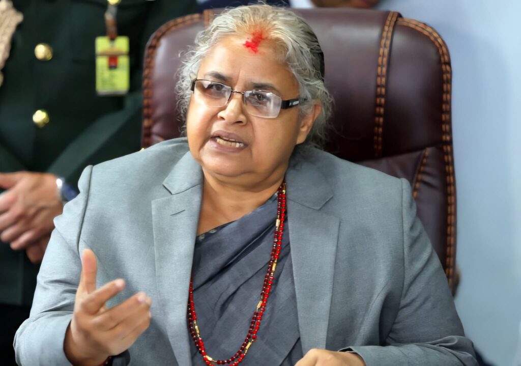 देशकै पहिलो महिला प्रधानन्यायाधीश अब प्रधानमन्त्री, आजै सपथ ग्रहण